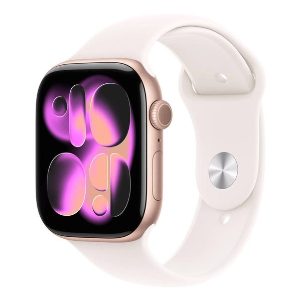 Apple Watch Series 11 GPS + Cellular 42mm Rose Gold Aluminium Case w/ Light B... Carousel 1