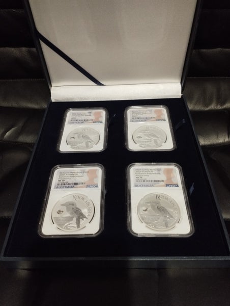 RARE Australian 2022 Money Expo Kookaburra Privy Series with Display Box Set Carousel 11