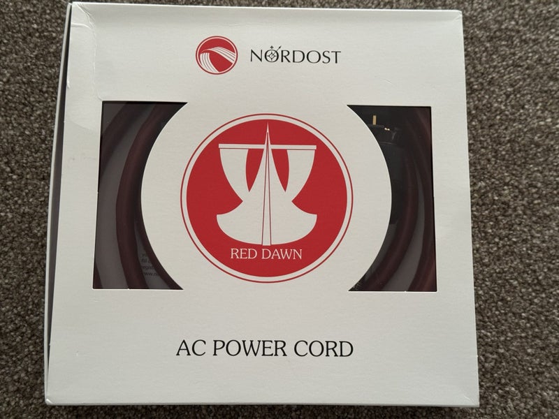 Nordost Red Dawn Power Cable (2m) – As New – Leif Range Sweet Spot Carousel 1