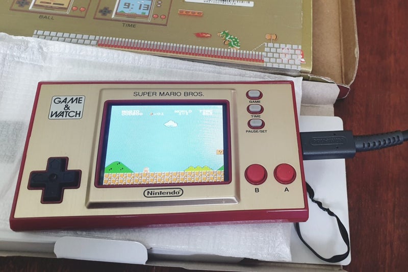 Nintendo Game Watch - Super Mario Bros Carousel 2