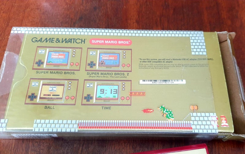 Nintendo Game Watch - Super Mario Bros Carousel 4