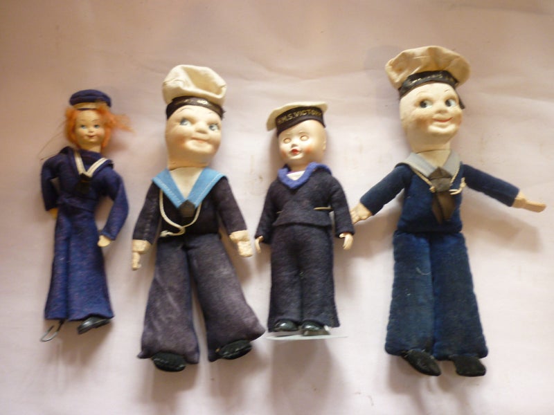 NORAH WELLINGS SAILOR DOLLS. PICK ONE Carousel 1