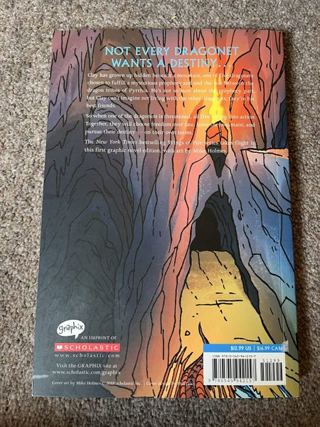 Wings of Fire Book 1 The Dragonet Prophecy Carousel 2