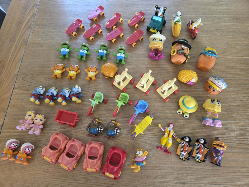 Vintage McDonald's Happy Meal toys (Bulk Lot) - 1980s / 1990s Carousel 1