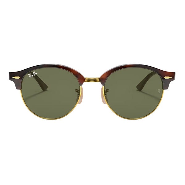 Ray-Ban Clubround Classic RB4246 990 Tortoise - Green Lenses Carousel 2