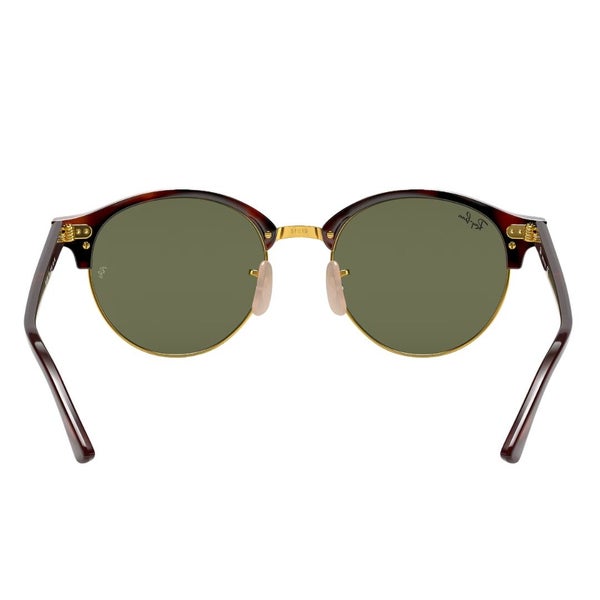 Ray-Ban Clubround Classic RB4246 990 Tortoise - Green Lenses Carousel 4