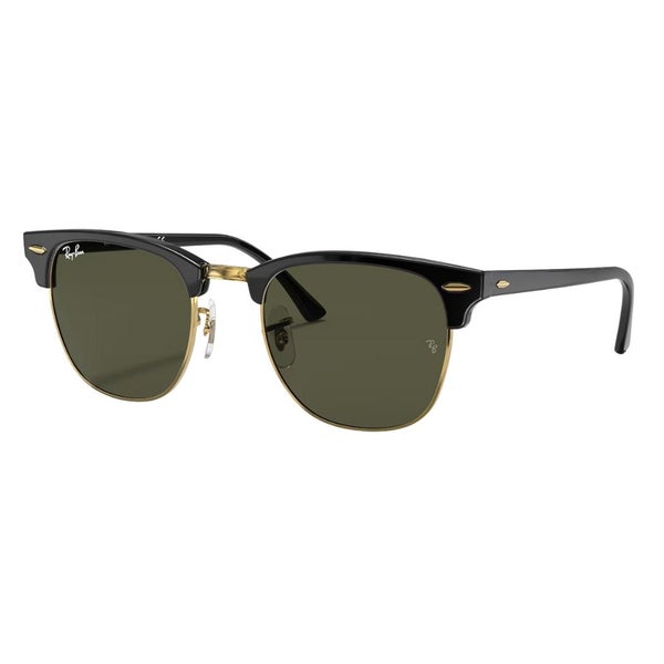 Ray-Ban RB3016 W0365 Clubmaster 51 mm Sunglasses Black for Men Carousel 1