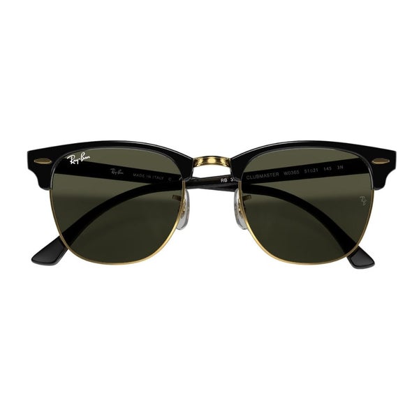 Ray-Ban RB3016 W0365 Clubmaster 51 mm Sunglasses Black for Men Carousel 5