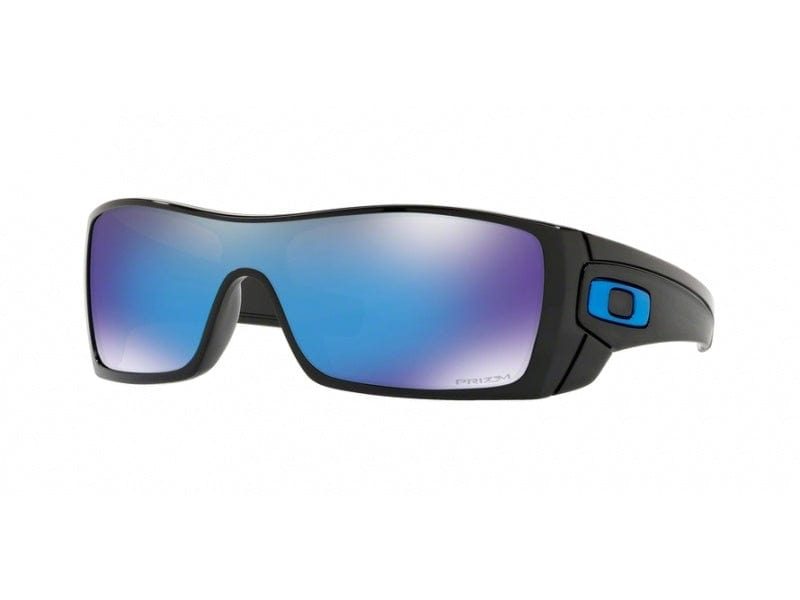 Oakley OO9101 BATWOLF 910158 Polished Black Prizm Sapphire Carousel 1