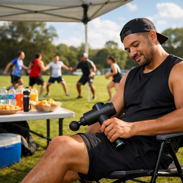 24V Massage Gun – 6 Attachments – Rechargeable Carousel 2