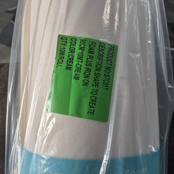 Birch Shape To Create Foam Plus Iron On Interfacing Cream 90 cm Roll 10M Carousel 4