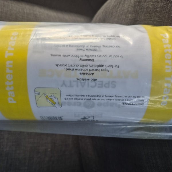 Birch Shape To Create Pattern Trace White 90 cm Roll 50M Carousel 4