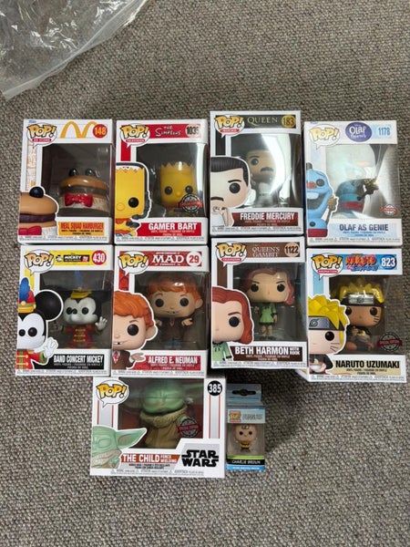 Funko Pop Bulk x 9 Carousel 1