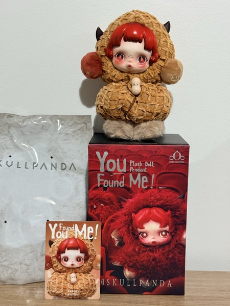 YOU FOUND ME!-SKULLPANDA-POP MART-PRANKY PEANUT-BRAND NEW! Carousel 1