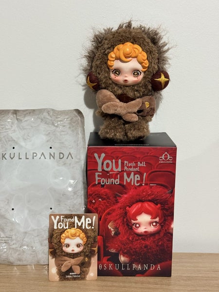 YOU FOUND ME!-SKULLPANDA-POP MART-SNEAKY CHESTNUT-BRAND NEW! Carousel 1