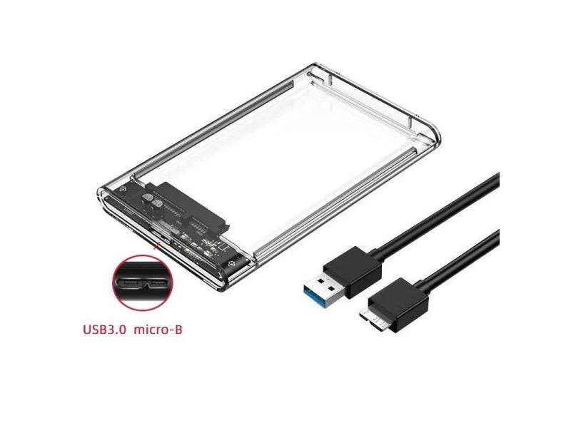 2.5 Inch SATA SSD External HDD Enclosure USB 3.0 Type C Carousel 1