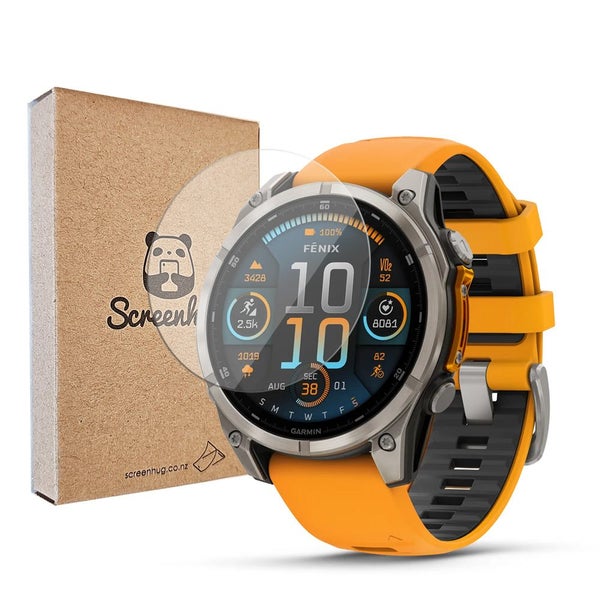 Glass Screen Protector for Garmin Fenix 8 (43mm) Carousel 1