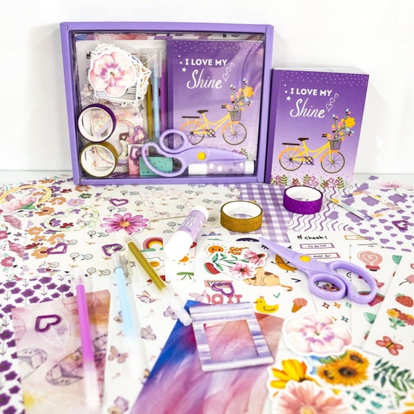 DIY Journal Kit for Girls, DIY Journal Set for Teen Girls, Stationery Set, Sc Carousel 1