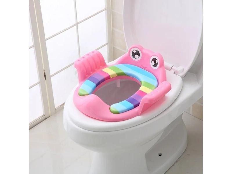 Baby Toilet Seat Child Safety Seat Child With Hand-held Toilet Seat Outdoor Carousel 1