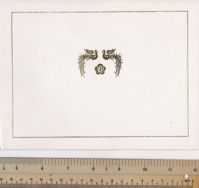 PARK CHUNG HEE (RIP) KOREAN PRESIDENT SIGNED OFFICAL 1976 CHRISTMAS CARD Carousel 2