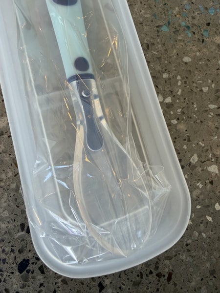 Baby Double-Ended Feeding Spoon – Metal & Silicone (New) Carousel 3