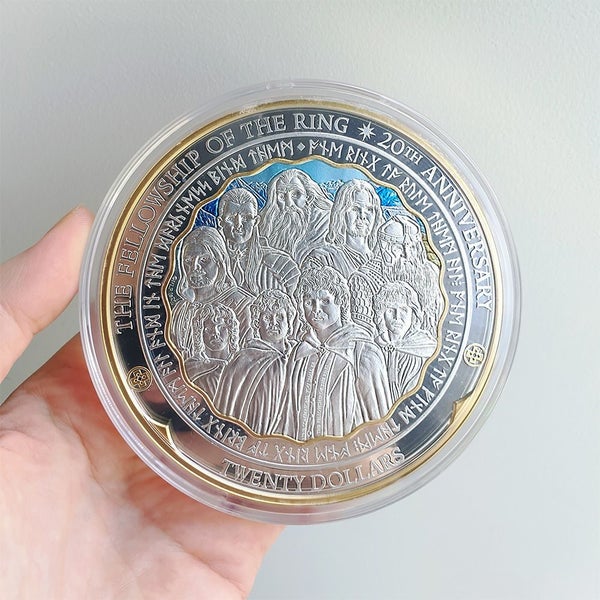 Rare Silver 1Kg The Lord of the Rings 20th Anniversary- Mintage 100 Worldwide Carousel 4