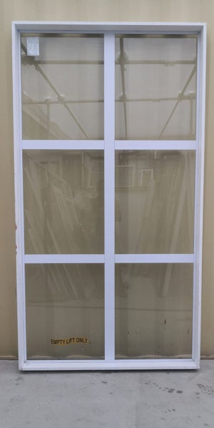 STAIRWELL Aluminium Window White 1250 W x 2300 H [#4875 SF] Carousel 2