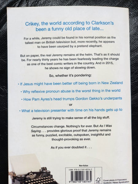 The World According to Clarkson. As I Was Saying... Carousel 2