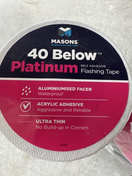 Masons window flashing tape. 150mm Carousel 2