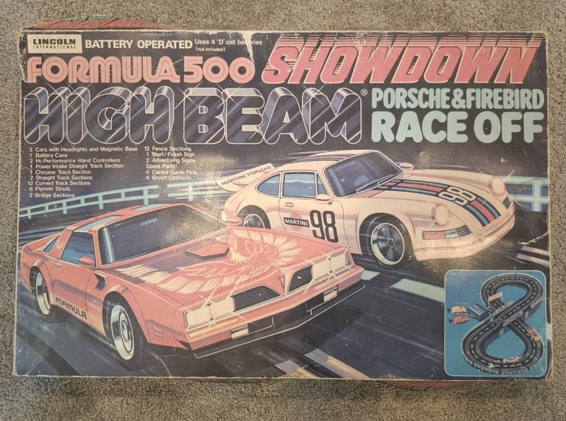 Slot car set Carousel 3