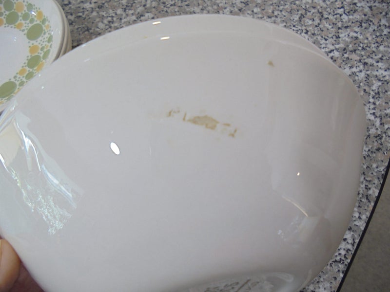 ( X 9) Pieces Kelston Ceramics. Bowls. Plates. saucers. Retro Pattern. Pick Up . Carousel 10