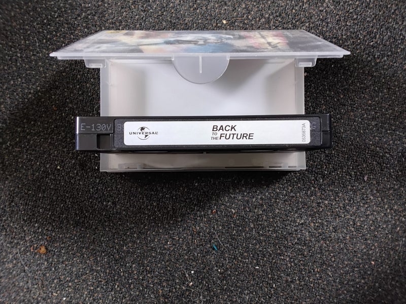 Back To The Future Trilogy 3 x VHS Tapes Carousel 2