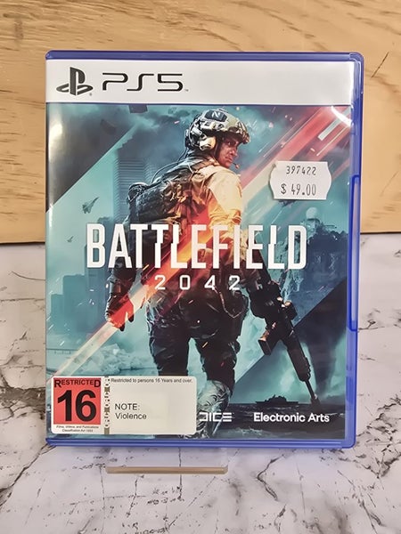 PlayStation 5 Battlefield 2042 Game Disc Carousel 1