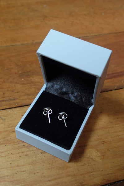 Karen Walker Silver Skull Earrings Carousel 4