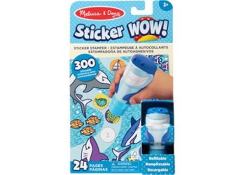 Melissa & Doug - Sticker WOW! Activity Pad Set - Shark Carousel 1