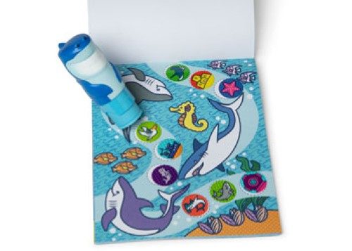Melissa & Doug - Sticker WOW! Activity Pad Set - Shark Carousel 2