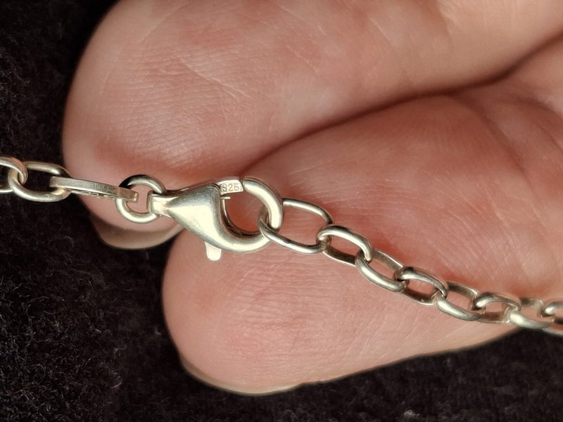 Silver Chain with Paua Shell Pendant Carousel 13