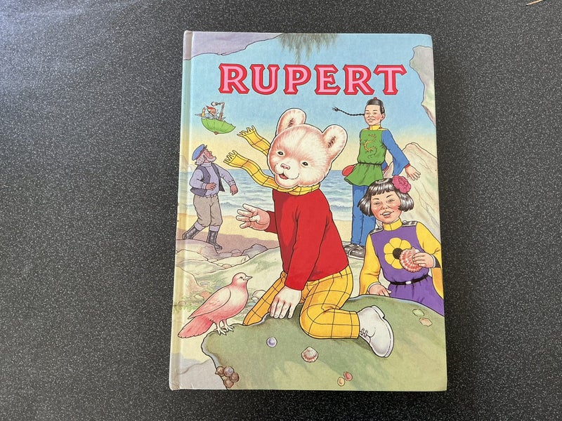 Rupert book - The Daily Express Annual - 1991 no 56 Carousel 1