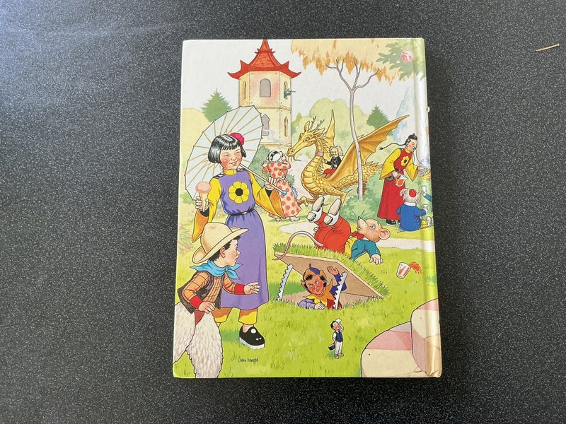 Rupert book - The Daily Express Annual - 1990 no 55 Carousel 2