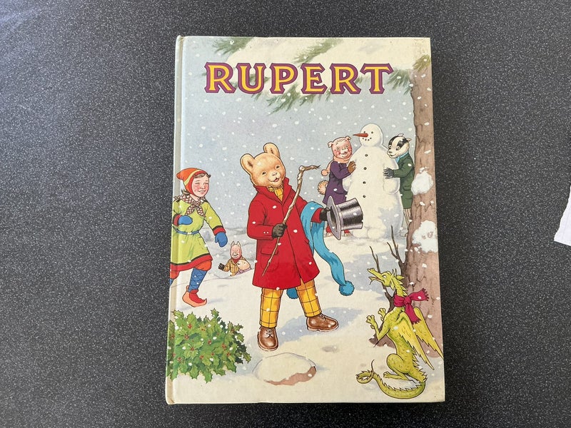 Rupert book - The Daily Express Annual - 1989 no 54 Carousel 1