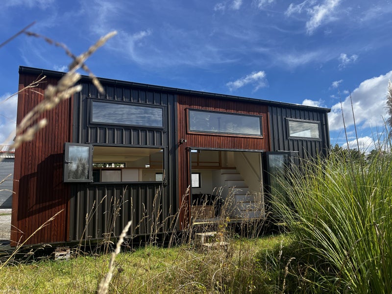 Tiny house on wheels: Un-lived in: Open home: Sat 31st Jan Auckland Carousel 1