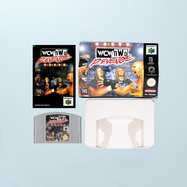 WCW/NWO Revenge - Nintendo 64 / N64 Game Carousel 2