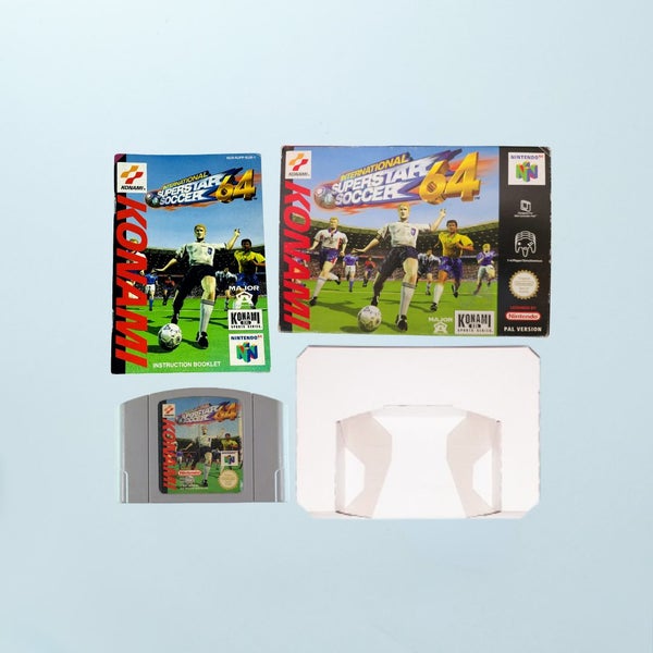International Superstar Soccer 64 - Nintendo 64 / N64 Game Carousel 1