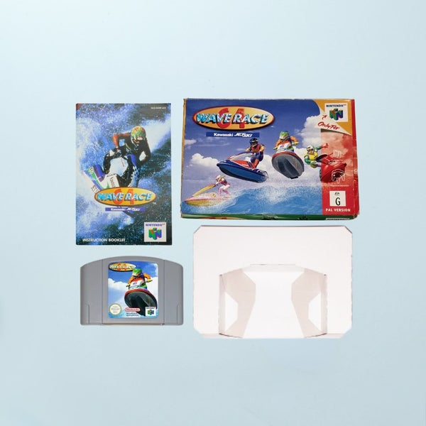 Wave Race 64: Kawasaki Jet Ski - Nintendo 64 / N64 Game Carousel 1