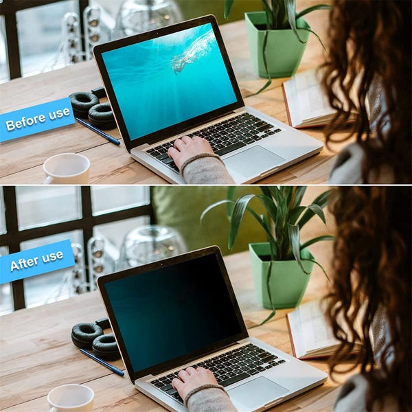 Axidi 15.6 Inch Laptop Privacy Screen Filter For Aspect Ratio: 16:9 [MOAAXD1006] Carousel 5