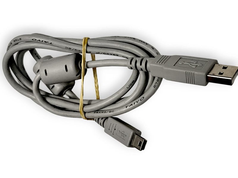 GENUINE TAIYO Retro Mini-USB Cable (Accessory) *MINT CONDITION* Carousel 2