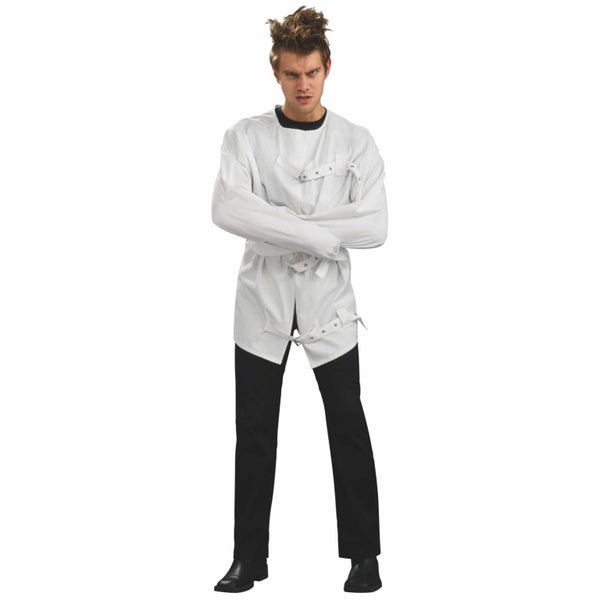 Insane Asylum Straight Jacket Psycho Horror Halloween Adult Mens Costume Carousel 2