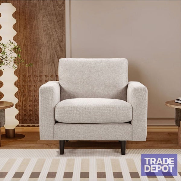 Taylor Armchair Ivory Carousel 1