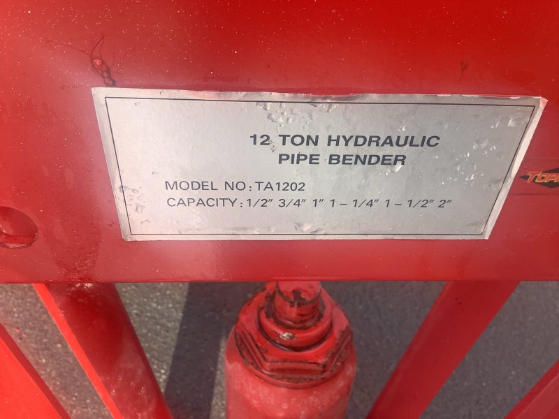 12 ton pipe bender Carousel 1