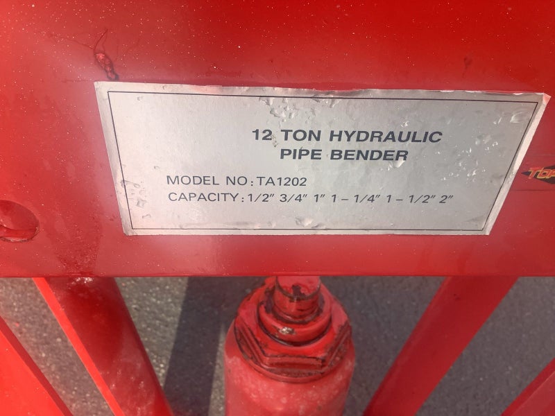 12 ton pipe bender Carousel 2